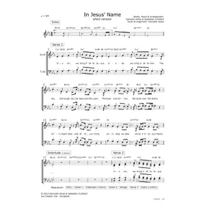 Produktbild des Artikels In Jesus Name (Noten - Download)