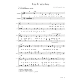 Produktbild des Artikels Kind der Verheißung (Noten - Download)