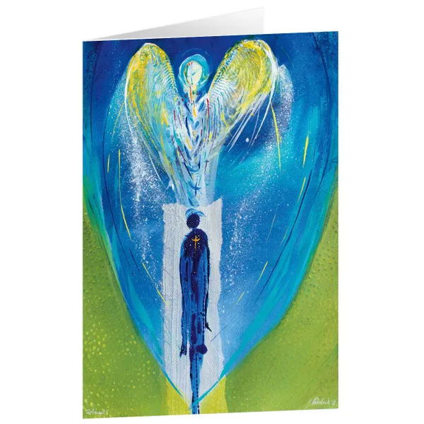 Produktbild des Artikels Kunstkarten "Farbengel I" 5 Stk. (Schreibwaren)