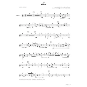 Produktbild des Artikels Allein (Violine 2) (Noten - Download)