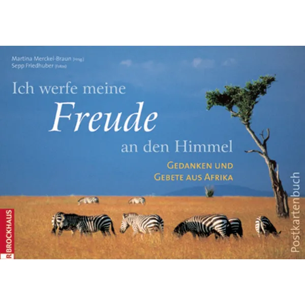 Produktbild des Artikels Ich werfe meine Freude an den Himmel - Postkartenbuch (Schreibwaren - Kartoniert)