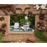 Stimmungsbild zu Faltkarte "Gesegnetes Fest" - Christrose