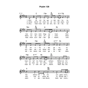 Produktbild des Artikels Psalm 139 (Noten - Download)