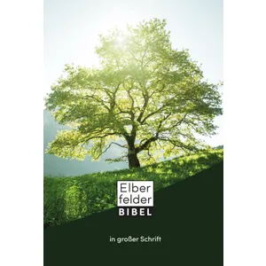 Produktbild des Artikels Elberfelder Bibel in großer Schrift (Bibel - Gebunden)