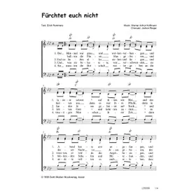 Produktbild des Artikels Fürchtet euch nicht (Noten - Download)