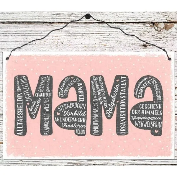 Produktbild des Artikels Holzschild groß - Mama ()