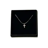 Stimmungsbild zu Halskette "Kreuz" silber