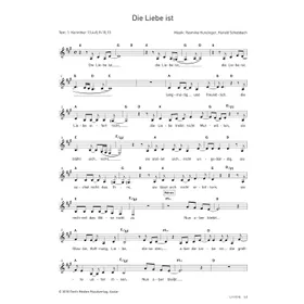 Produktbild des Artikels Die Liebe ist (Noten - Download)