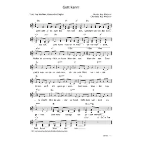 Produktbild des Artikels Gott kann! (Noten - Download)