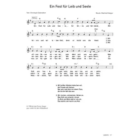 Produktbild des Artikels Ein Fest für Leib und Seele (Noten - Download)