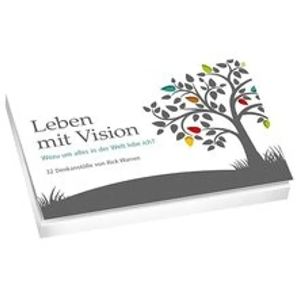 Produktbild des Artikels Leben mit Vision - Textkarten (Schreibwaren - Kartoniert)