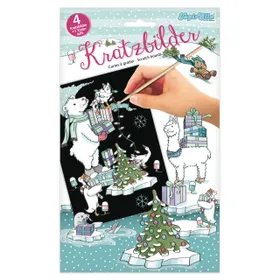 Produktbild des Artikels Kratzbilder Winterweihnachtsfreude ()