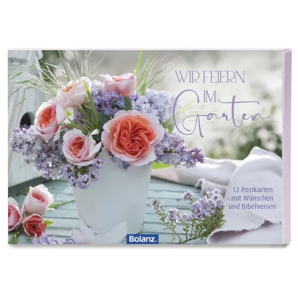 Produktbild des Artikels Postkartenbox "Wir feiern im Garten" (Schreibwaren)