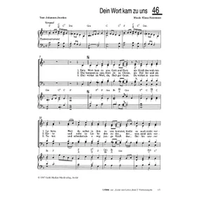 Produktbild des Artikels Dein Wort kam zu uns (Noten - Download)