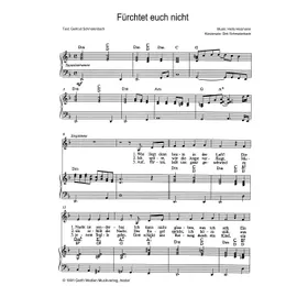 Produktbild des Artikels Fürchtet euch nicht (Noten - Download)