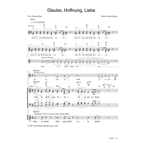 Produktbild des Artikels Glaube, Hoffnung, Liebe (Noten - Download)
