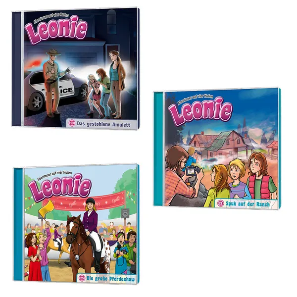 Produktbild des Artikels Leonie - Abenteuer auf vier Hufen - CD-Set 12 (Hörbuch/Hörspiel - CD)