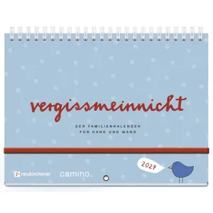 Produktbild des Artikels Vergissmeinnicht 2027 (Kalender - Spiralbindung)