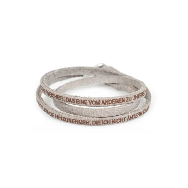 Produktbild des Artikels Lederarmband "Gott gebe Gelassenheit" ()