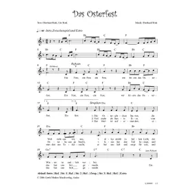 Produktbild des Artikels Das Osterfest (Noten - Download)