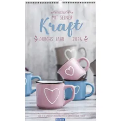 Produktbild des Artikels Mit seiner Kraft durchs Jahr 2026 - Posterkalender (Kalender - Spiralbindung)