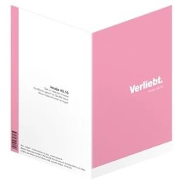 Produktbild des Artikels Faltkarte "Verliebt" - 5er Serie (Schreibwaren)