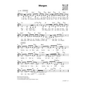 Produktbild des Artikels Morgen / Morning Song (Noten - Download)